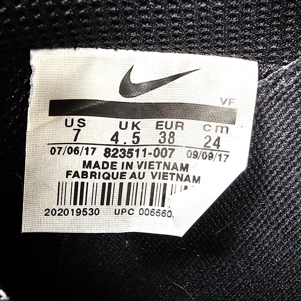 Nike Air Force 1 '07 LV8 Black White NBA Pack Women 7/38 Low Sneakers 823511-007